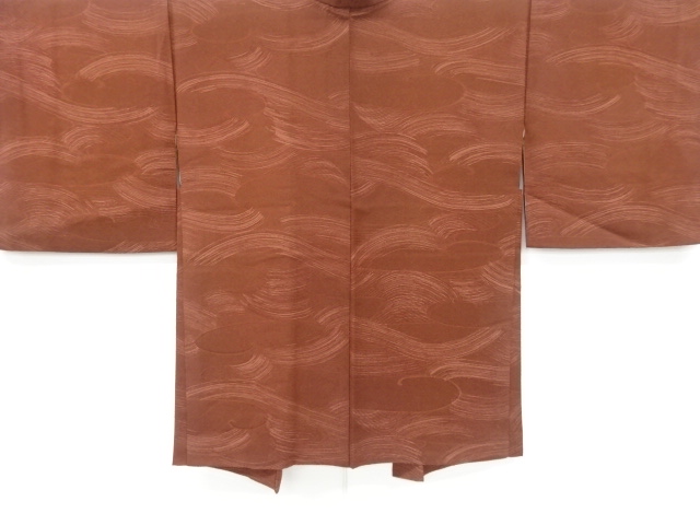 抽象模様織り出し羽織